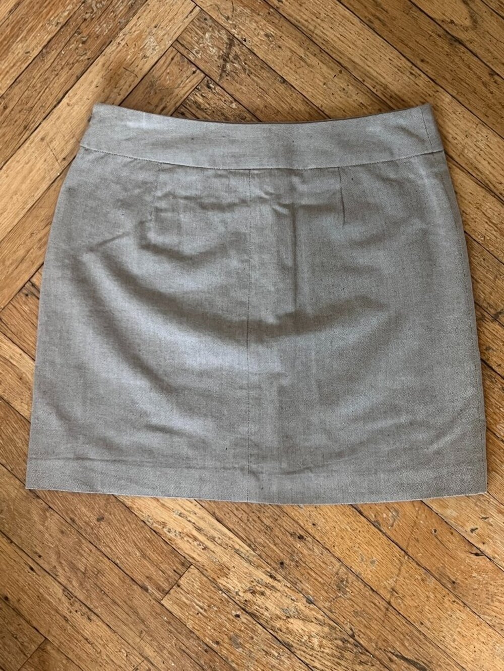Banana Republic linen blend mini skirt